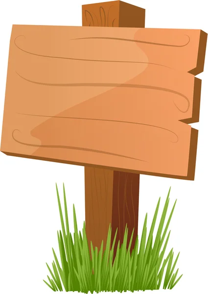 Деревянный знак — стоковое фото