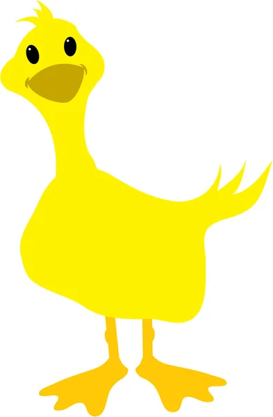 CARTOON DUCK — Stock Photo, Image