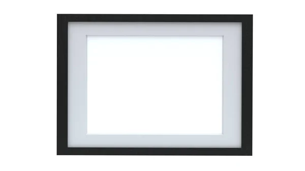 Blank Picture Frame Render — Stock Photo, Image