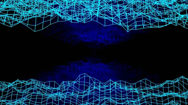 Электрический Синий Фон — стоковое фото