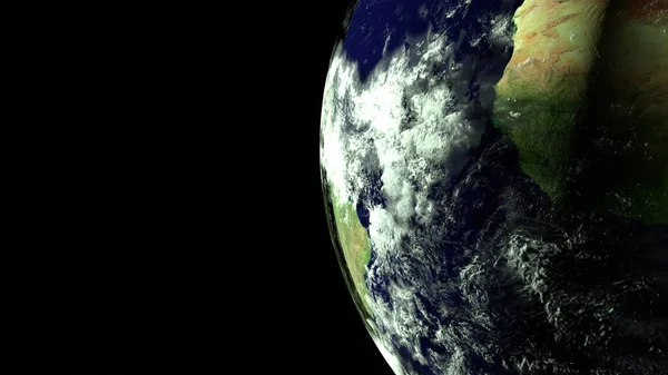 Земля Близко Космоса — стоковое фото