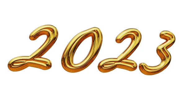 2023 New Year Celebration Lettering — 图库照片