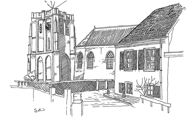 Toren van Acqoy 'u arşivle. Als de toren van Pisa. 