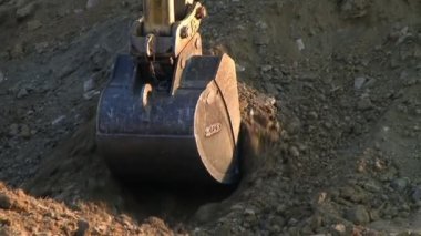 Ekskavatör Kepçe kazma