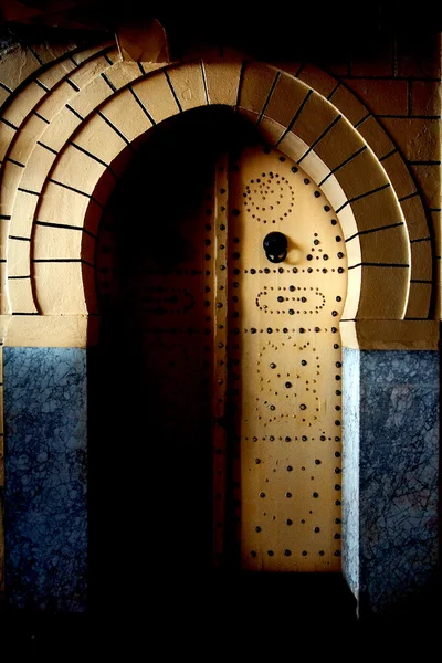 Door in tunisi — Stock Photo, Image