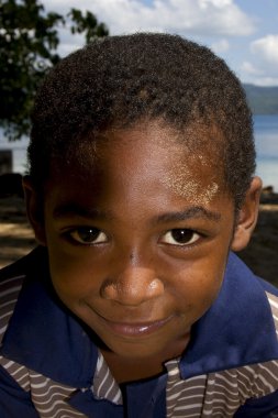 Madagaskar küçük çocuk