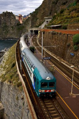 Manarola içinde tren