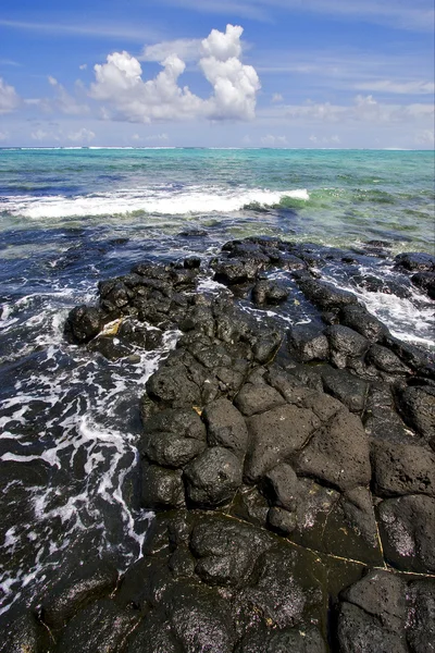 Roca y piedra en ile du cerfs —  Fotos de Stock