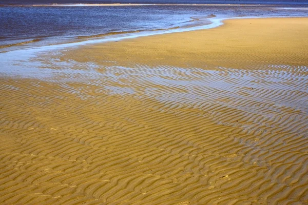 Stranden i rio de la plata och vattnet — Stockfoto
