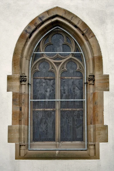 Black window in ravensburgher — Stock Photo, Image