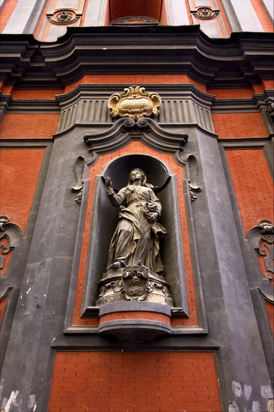 Statue d'une femme kilo carré — Photo