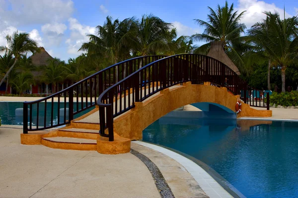 Mexico relax near the caribbean beach — Stock Photo, Image