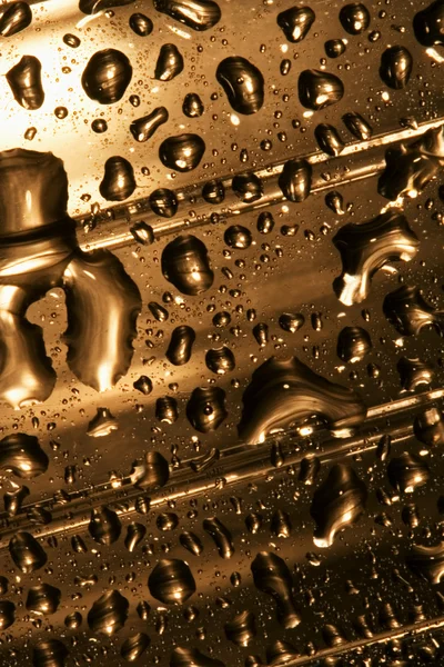 Gouden drop — Stockfoto