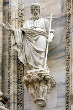 Duomo milan melek kilisede çapraz