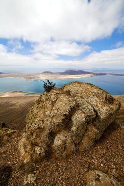 Harbor taş taş gökyüzü bulut plaj tekne