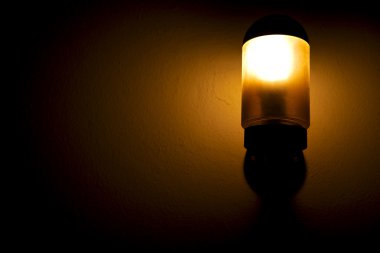 night street lamp and a bulb clipart