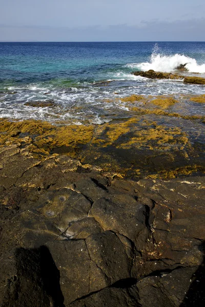 Spiaggia nuvola d'acqua leggera — Foto Stock