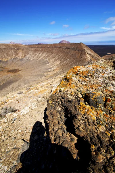 Timanfaya in los vulkanischen r — Stockfoto