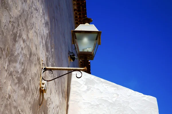 İspanya sokak lambası bir b — Stok fotoğraf