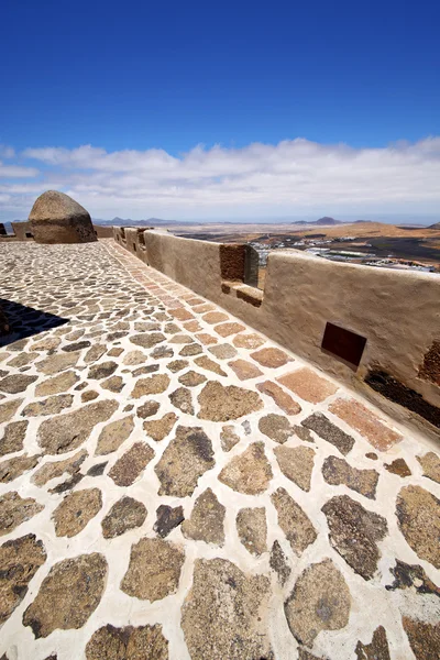 Castillo de las coloradas lanzarote — Stock Photo, Image