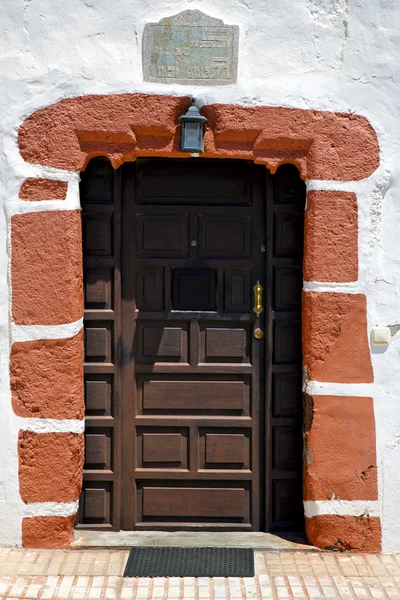 E wall lanzarote abstrakte spanien kanarien — Stockfoto