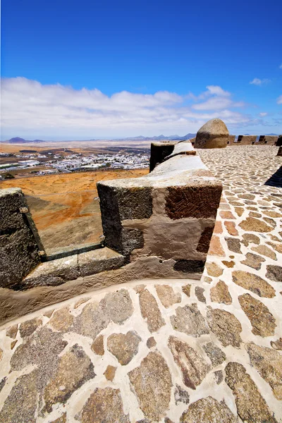 Lanzarote Spanje de oude alle deur in teguise arrecife — Stockfoto