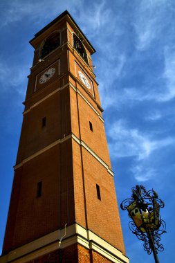 Ferrara İtalya eski duvar Teras kilise izle çan kulesi