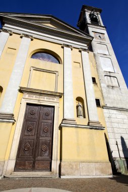 Kilise solbiate deforme arno İtalya eski duvar Teras Kilisesi