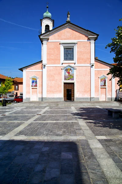 Abstract mornago in italy  varese  the old wall — Stock Photo, Image