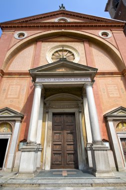 eski İtalya'da eski pozzolo soyut.