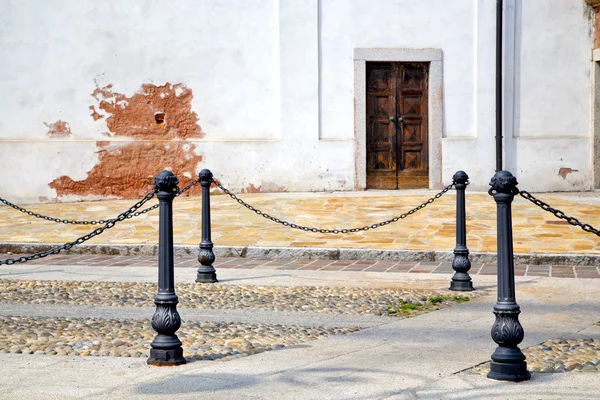 Street santo antonino lombardy y varese — стоковое фото