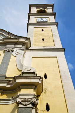 vanzaghello eski soyut duvar eski İtalya ve kilise  