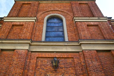 Ferrara varese İtalya ve mozaik duvar gökyüzünde kilise çapraz