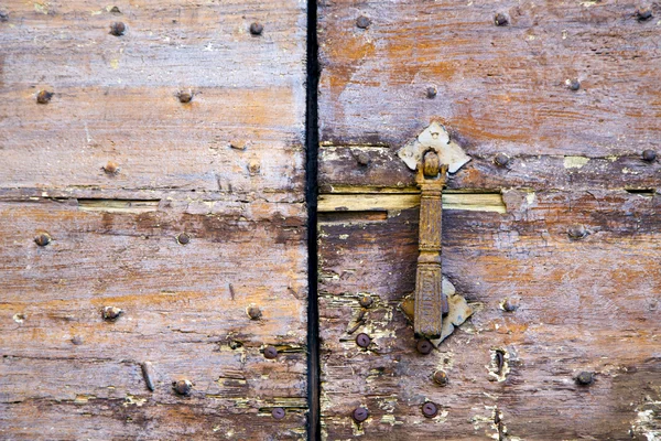 Closed wood lombardy italy  varese azzate — Stock Photo, Image