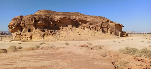 Ancienne Histoire Dans Royaume Antique Arabie Saoudienne — Photo