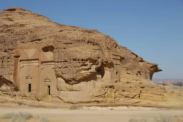 Παλιά Ιστορία Στο Αρχαίο Βασίλειο Της Σάουντι Αραβίας — Φωτογραφία Αρχείου