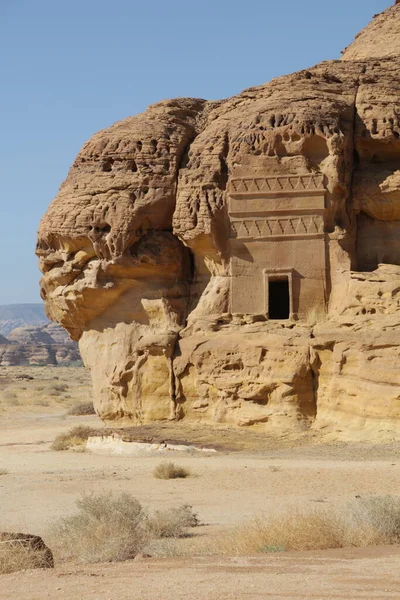 Παλιά Ιστορία Στο Αρχαίο Βασίλειο Της Σάουντι Αραβίας — Φωτογραφία Αρχείου
