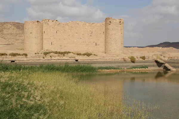 Colpo Scenico Antica Fortezza Nel Deserto — Foto Stock