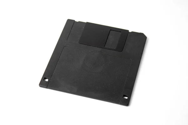 Чёрная дискета — стоковое фото