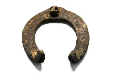 Beyaz arka plan üzerinde nal