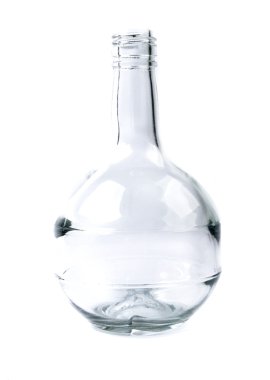 şişe beyaz zemin üzerine