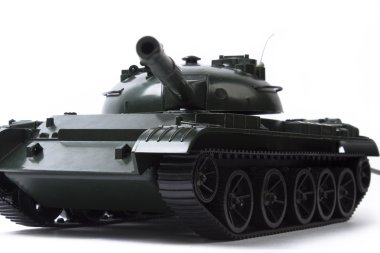 beyaz zemin üzerinde tank