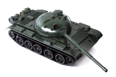 beyaz zemin üzerinde tank