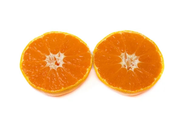 Frutas no fundo branco — Fotografia de Stock
