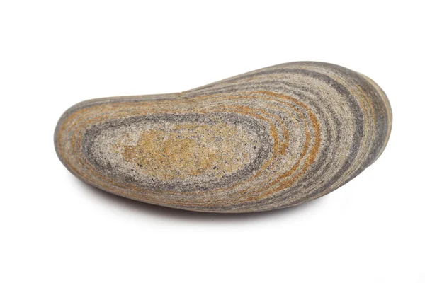 Beyaz arkaplanda taş — Stok fotoğraf
