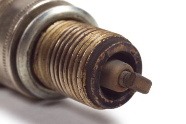 Beyaz arka plan üzerinde mum