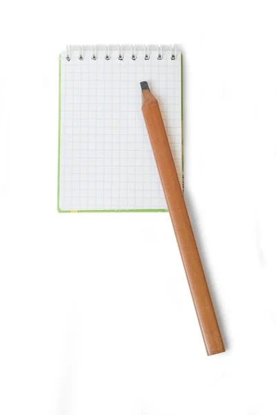 Pencil on the white background — Stock Photo, Image