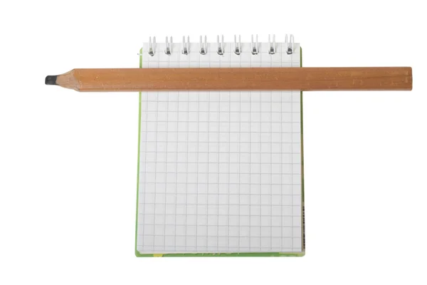 Pencil on the white background — Stock Photo, Image