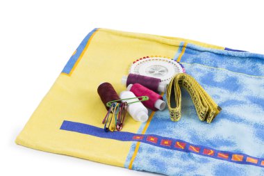 Beyaz arka plan iş parçacığında