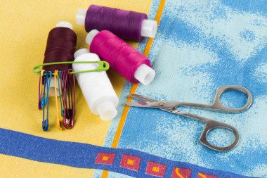 Beyaz arka plan iş parçacığında